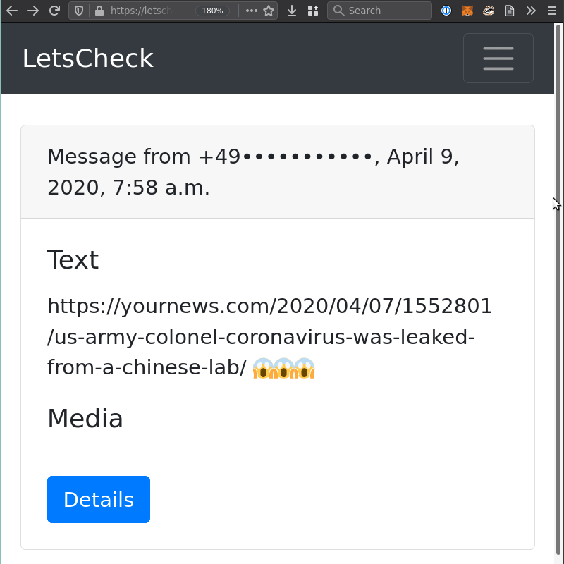 LetsCheck, a free open source platform to empower fact-checking ...